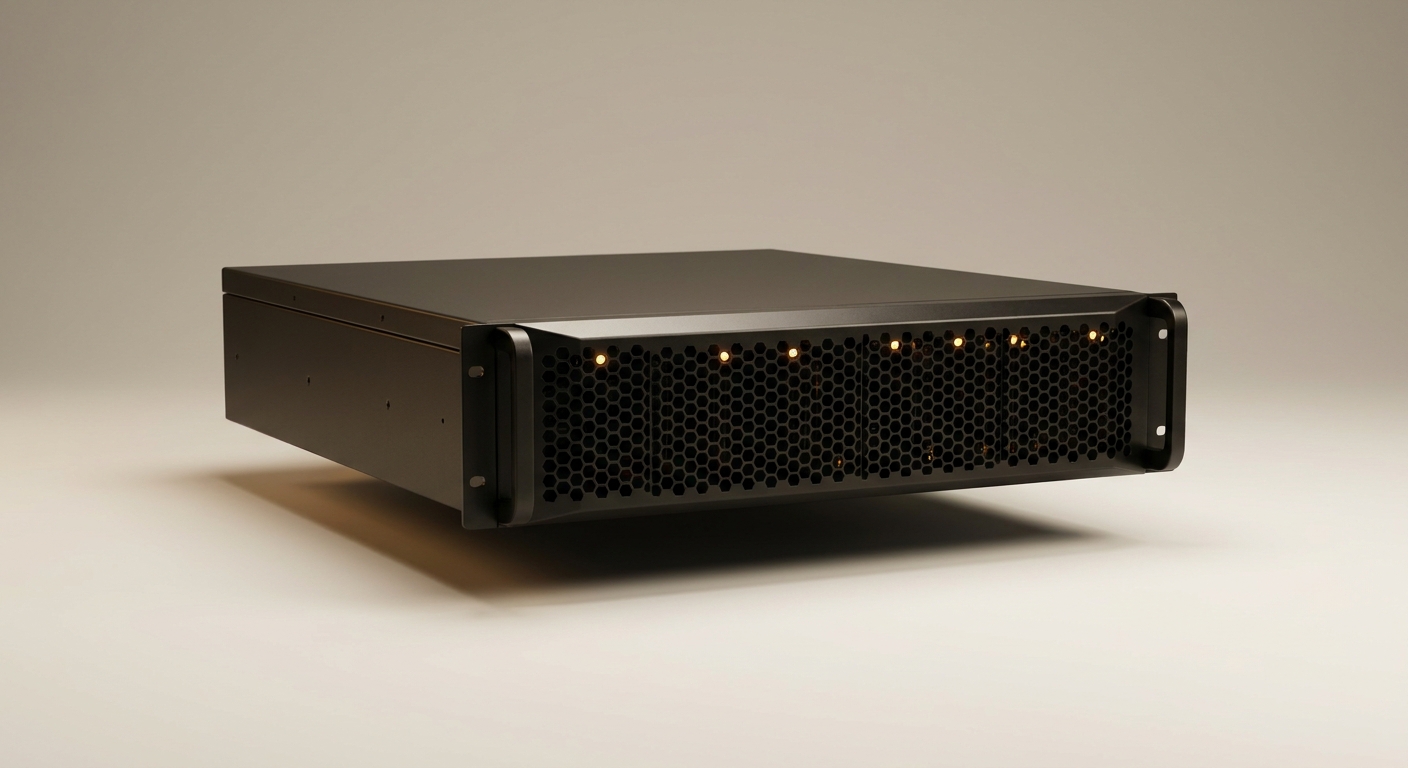 Стоечный сервер Dell PowerEdge R750 — студийное фото